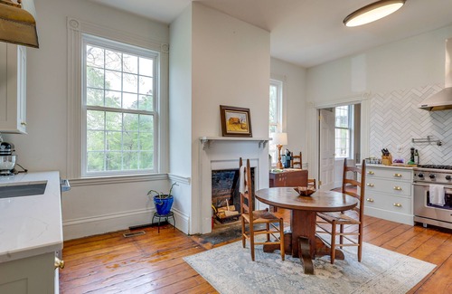 Hardwick House | Relaxing Milledgeville Home with Fire Pit & Pond Access