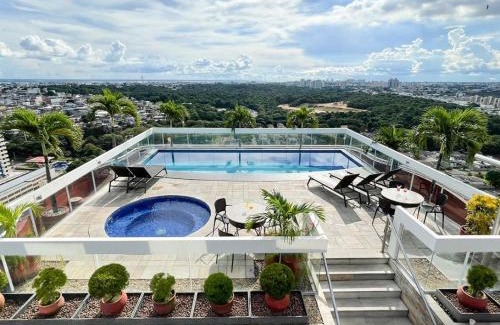 Chapada Hotel | Experience Comfort at Millenium Hotel Flat with Ocean Views