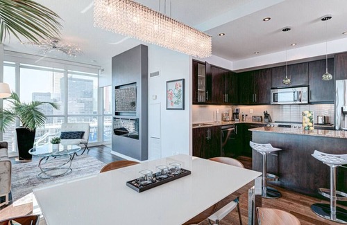 Central Waterfront Condo | Experience Breathtaking Views at Our Waterfront Retreat