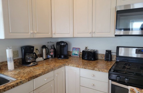 North End Condo | Dream Haven: Pet-Friendly Oceanfront Escape with Elevator