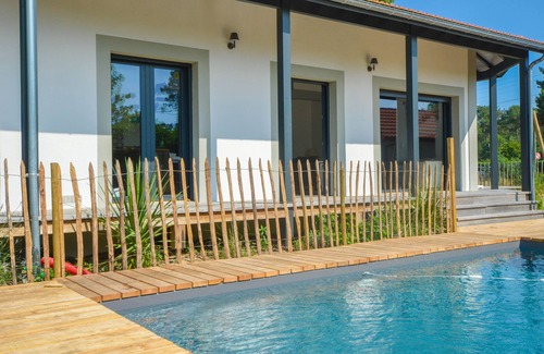 Mimizan Villa | Idyllic Mimizan Home with Pool, Steps from the Beach