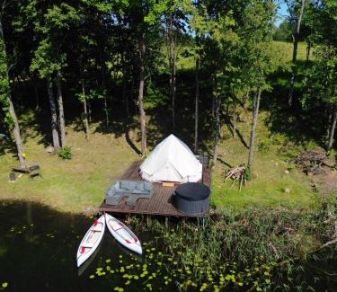 Klykiai Other | Relax at Pelakys Glamping: Private Beach & Ocean Views