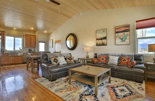 Taos House | Scenic Miners Haven with Amazing Views & Relaxing Hot Tub