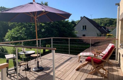Saintines Apartment | Cozy Mini Duplex La Révière for Your Perfect Getaway