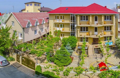 Vityazevo Hotel | Mini Hotel Kostas: Guest Rated 9/10 with Oceanfront Views