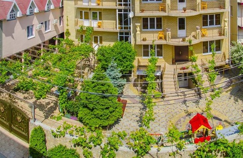 Vityazevo Hotel | Mini Hotel Kostas: Guest Rated 9/10 with Oceanfront Views