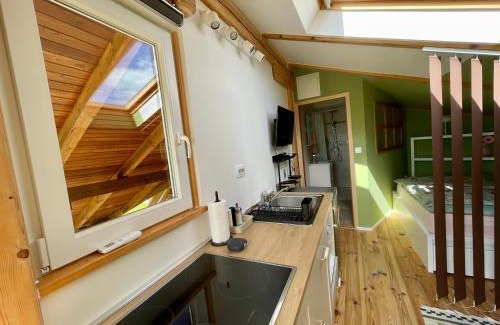 Vidrga Apartment | Guest Rated 10/10: Mini Loft Near Logar Valley Awaits