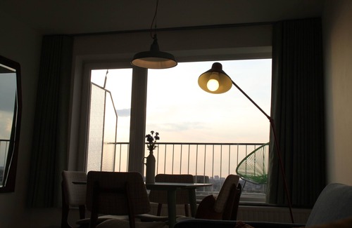 Berchem Apartment | Elegant Mini Penthouse with Breathtaking Antwerp Views