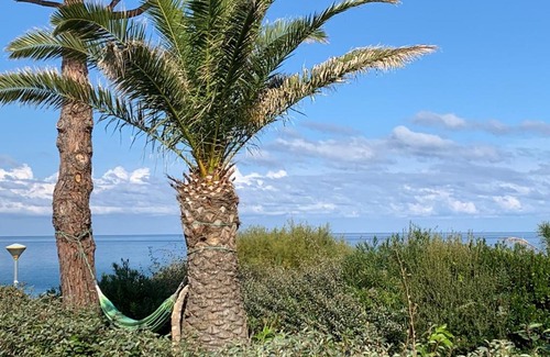 Marine de Saint Ambroggio Villa | Seaside Mini Villa with Garden and Two Terraces