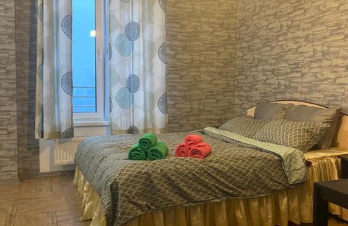 Oktyabrsky District Apartment | Comfortable Minsk 1 Apartments Albatross with Hot Tub
