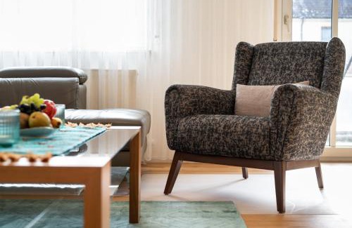 Ludwigshafen Apartment | Family-Friendly Minty Lounge: 4-Star Retreat with Top Reviews