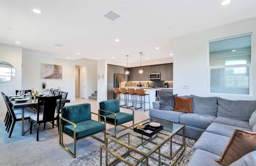 Terra Lago Villa | Modern Lakeside Villa: Steps to Coachella & Top Amenities