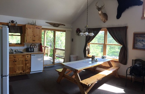 Coram Cabin | Idyllic Glacier Home: Wildlife, Pool, Spa & Internet Access