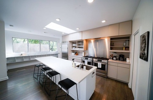 Bluffington House | Modern Elegance with Pool, Steps from Zilker Park