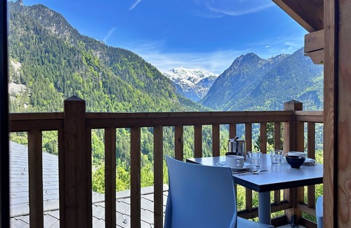 Champagny-en-Vanoise Condo | Mira, Exceptional view pool comfort, Spa