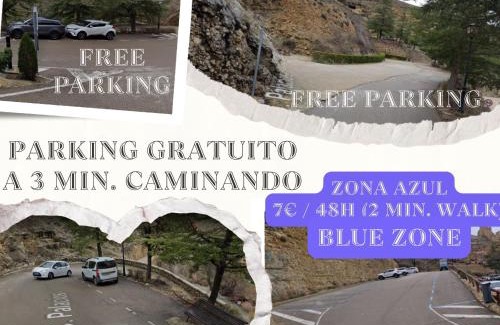 Albarracin Apartment | Cozy Mirador Palacios: Central Location with Spectacular Views