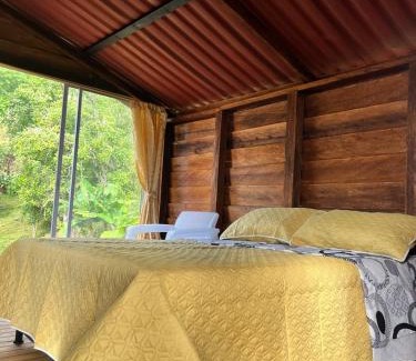 Gomez Plata Cabin | Relax at Mirador del Padre with Hot Tub & Dining Options