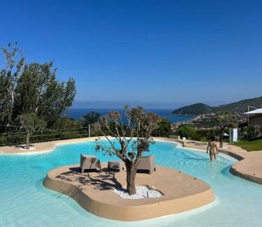 Santa Maria di Castellabate House | Relax at Miramare Castellabate Resort with Pool & Spa