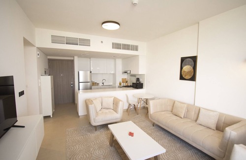 Sharjah Apartment | Explore Misk 2BR Apt. with Pool in Aljada Downtown