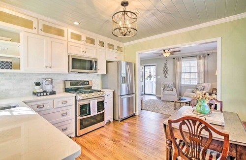 Columbus Cottage | Cozy Mississippi Cottage: Spa & Breakfast Near Columbus Lake