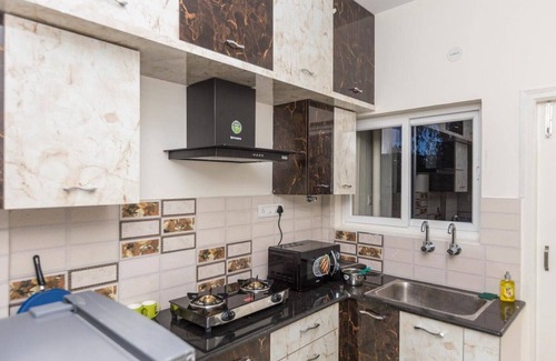 Bilekahalli Apartment | Welcoming Mistyblue Serviced Apartments with Kitchen Access
