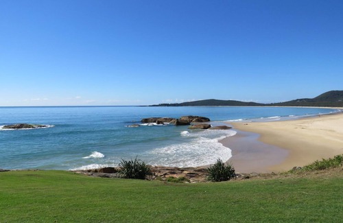 South West Rocks Apartment | Scenic Park Views at MITILENE with Pool & Family Amenities