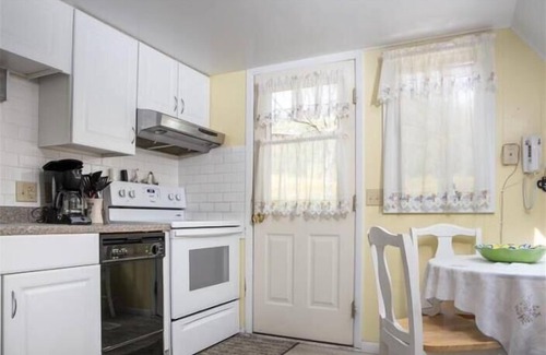 Davis House | Scenic Lake Front Chalet: Relax with Hot Tub & A/C