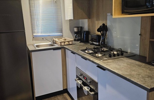 Lege-Cap-Ferret House | Mobil home 4/6 persons camping 4 stars "Les Viviers lège" cap ferret