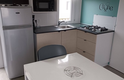 Saint-Jacques House | Comfort Plus Mobil Home for 6 at Camping le Saint Jacques