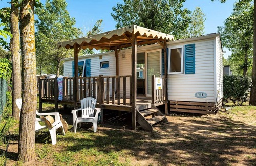 Catez ob Savi House | Mobil-home | Classic | 3 Ch. | 4/6 pers. | Raised terrace | A/C