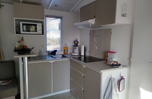 Montpezat House | Pet-Friendly Mobil Home at Camping Le Coteau de la Marine