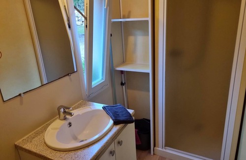 Saint-Jean-de-Valeriscle Ski Chalet | Family-Friendly Trigano Mobile Home with Air Conditioning