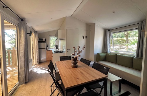 Berrias-et-Casteljau House | Inviting Mobile Home Getaway at Family-Friendly Campsite