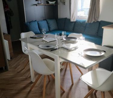 Saint-Hilaire-de-Riez Other | Comfortable Mobile Home for 6 with Pool and Hot Tub Access