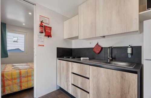 Ispra Apartment | Mobile Home 'Casa Mobile Standard 1' with Lake View, Wi-Fi and Air Conditioning
