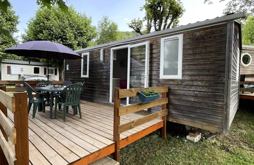 Ornans House | Relaxing Getaway at Camping Le Chanet*** with Spa Amenities