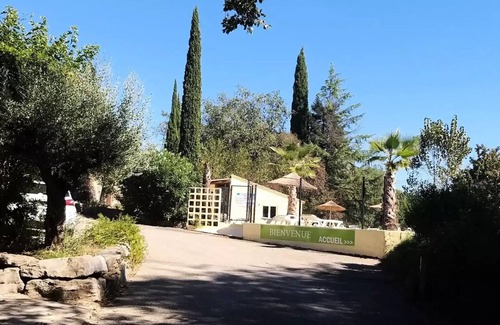 Rochegude House | Mobile home CONFORT PLUS/2 bedrooms - dishwasher and TV - air-conditioned 6 persons