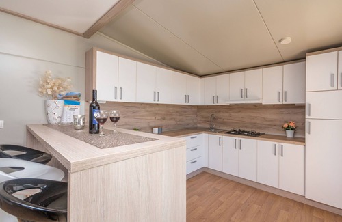Tkon House | Oceanfront Mobile Home Rock Rose 1 with Top Guest Ratings