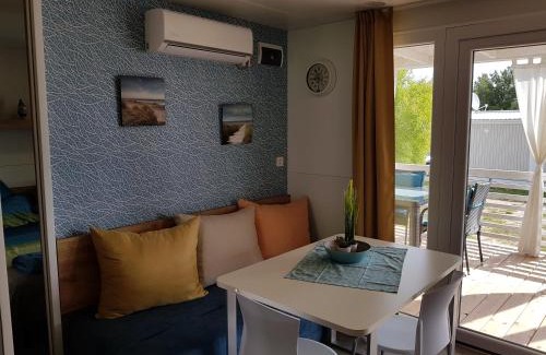 Susica Resort | Pet-Friendly Mobile Home with Ocean Views in Murter