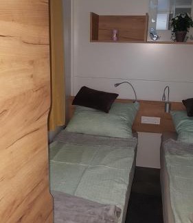 Susica Resort | Pet-Friendly Mobile Home with Ocean Views in Murter