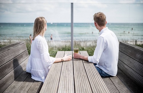 Sutel Apartment | Comfortable Mobilheim for 5 Guests with Ocean View