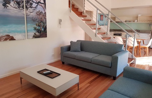Boomerang Beach Apartment | Discover Mobys Beachside Retreat: Oceanfront Bliss Awaits