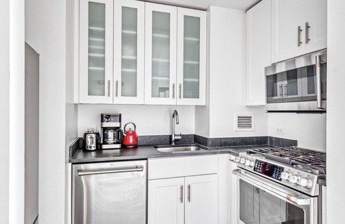 Gramercy Apartment | Modern Gramercy Park 1BR with Gym & Bike Room Access