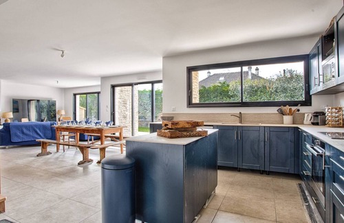 Merville-Franceville-Plage House | Modern and Spacious House 50m from the Beach for 12 people