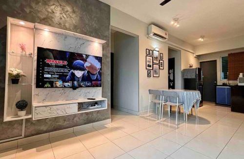 Bayan Lepas Apartment | Modern Family Haven for 6 in S PICE Penang