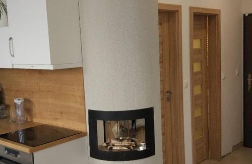 Presov Apartment | Cozy Apartment with Fireplace and AC for Families