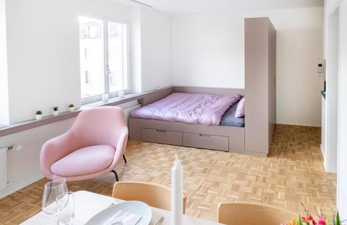 Langstrasse Apartment | Modern 1 room apartment in district 4
