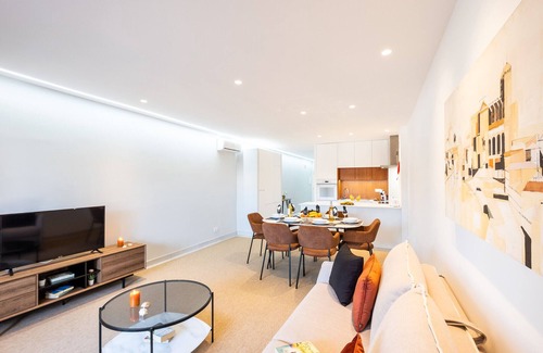 Areias de Sao Joao Apartment | Modern Apartment with Pool, Ocean Views & Central Location