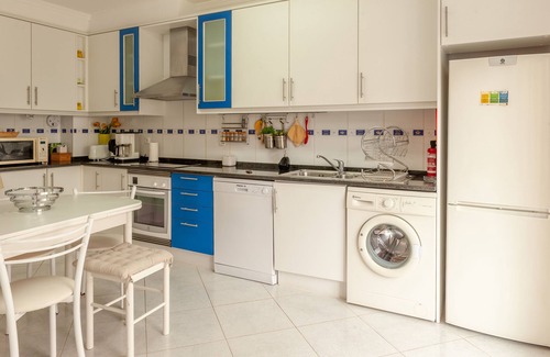 Santa Luzia Apartment | Modern 2 Bedroom Apartment with Pool Steps from the Beach