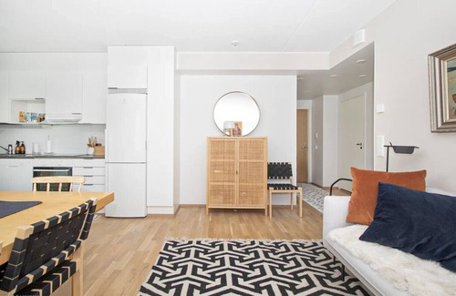 Downtown Kuopio Apartment | Modern 2BR Home with Sauna